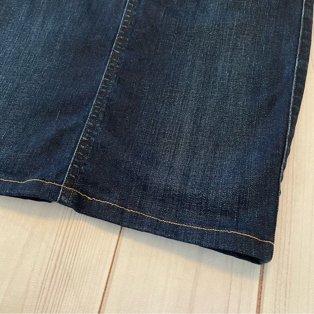 Citizens of Humanity Karmen Pencil Denim Skirt Women’s 25 Blue Dark Wash Career - Picture 6 of 16
